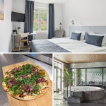 Söndagshäng med pizza och spa!